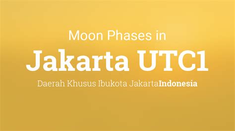 jakarta moon phase calculator.